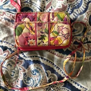 Vera Bradley All in One Crossbody in Clementine